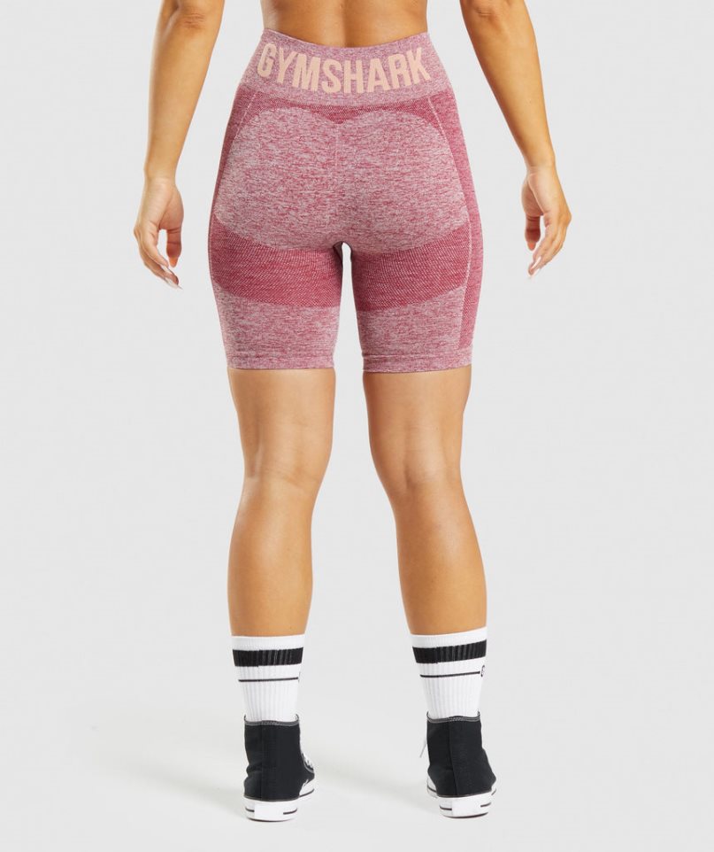 Women's Gymshark Flex Cycling Shorts Pink | NZ 3AOSQE